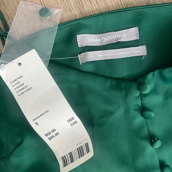 Urban Outfitters Satin Slip On Dress - Picture 3 of 4